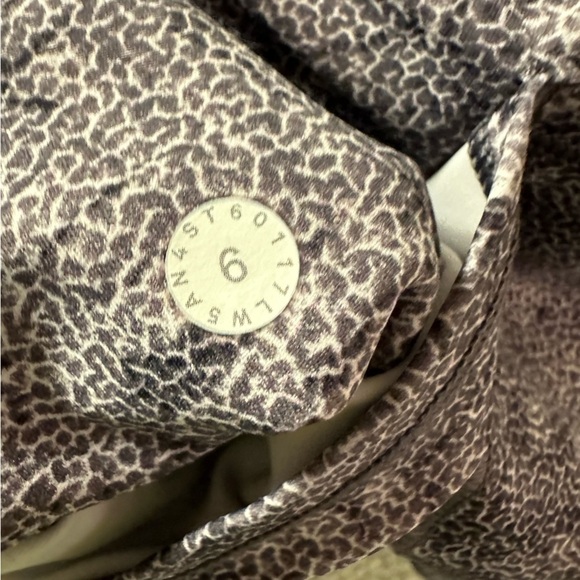 Lululemon Fast & Free 7/8 Tight Leggings Kindred Spirit Alpine White Multi - Picture 12 of 14